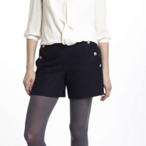 Anthropologie Cartonnier Mainsail wool shorts